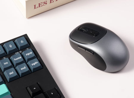 Image 3 for Keychron BM24 Wireless Silent Mouse - Metal Grey