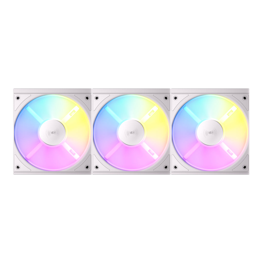 Image 5 for Antec Connect 120 ARGB PWM Fan 3 Pack - White