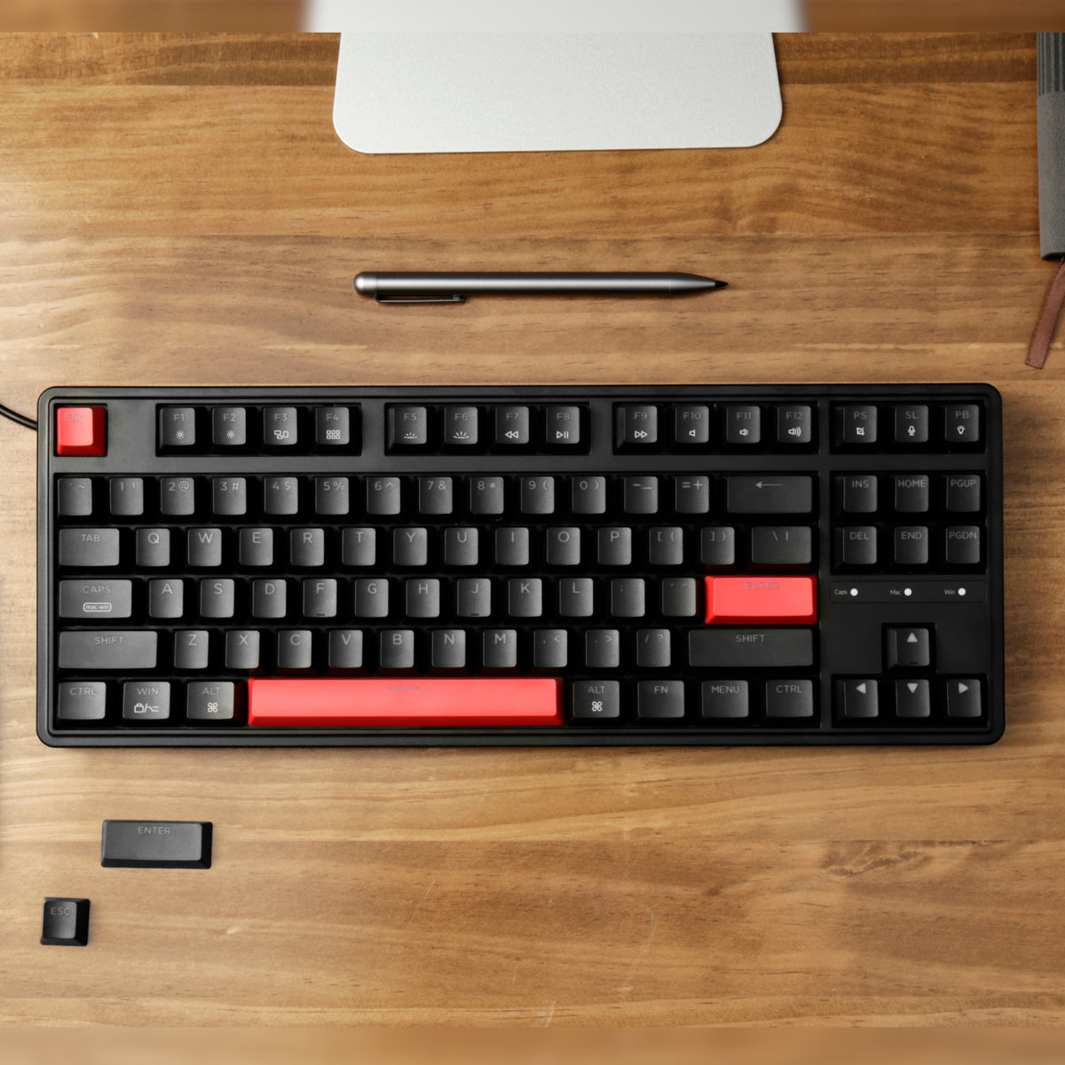 Image 5 for Keychron C3 Pro QMK/VIA Wired Mechanical Keyboard (80% Layout, Red Switches, ABS Keycaps)