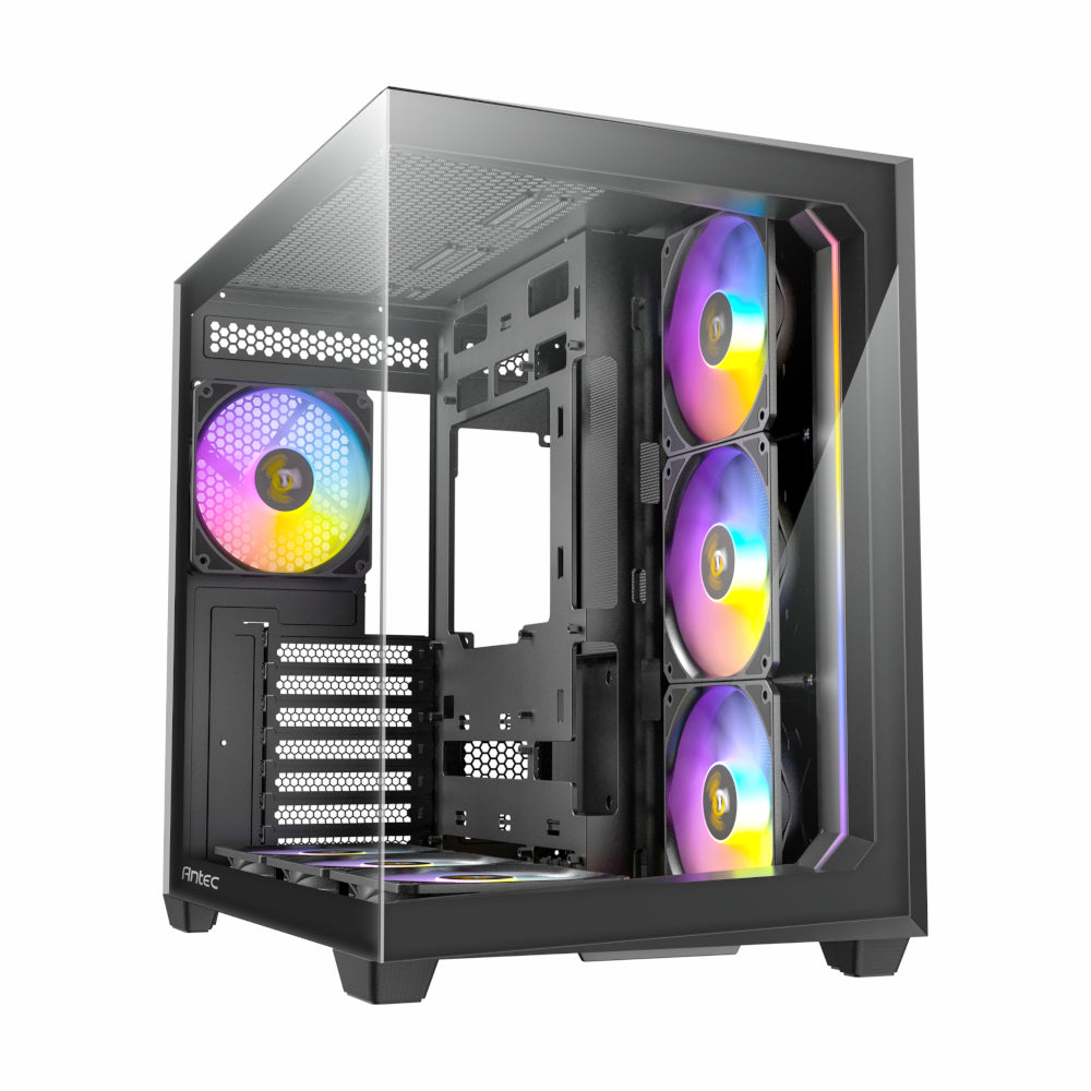 Image 1 for Antec C5 ARGB ATX DUAL Mid Tower Gaming Chassis – Black