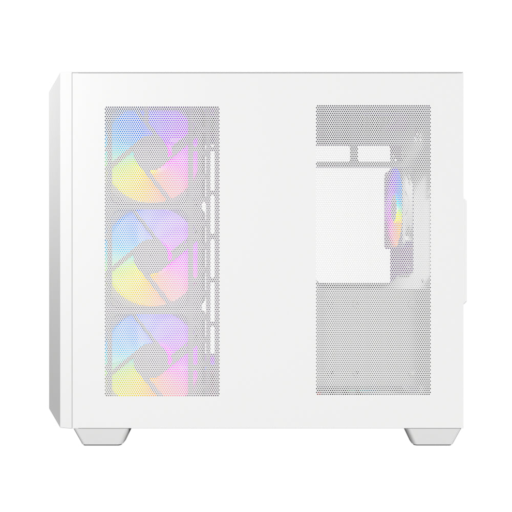 Image 4 for Antec C5 ARGB ATX DUAL Mid Tower Gaming Chassis – White