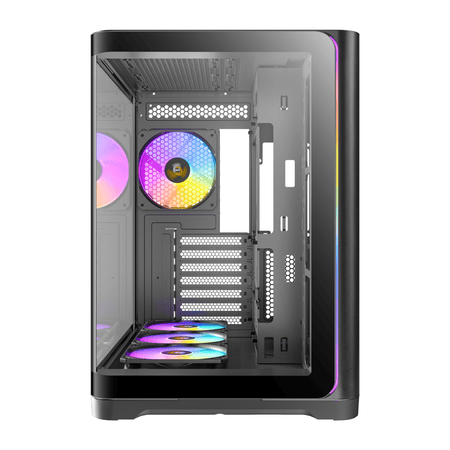 Image 2 for Antec C5 CURVED ARGB ATX | Micro-ATX | ITX ARGB Dual Chamber Mid-Tower Gaming Chassis - Black