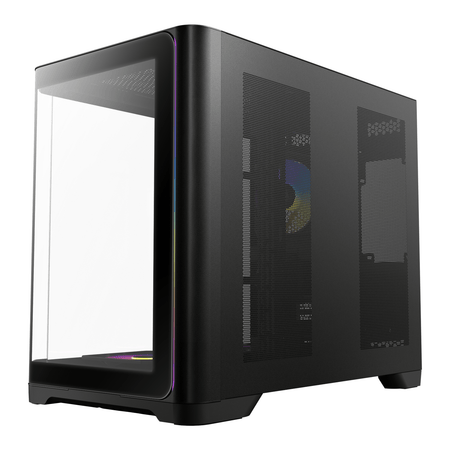 Image 3 for Antec C5 CURVED ARGB ATX | Micro-ATX | ITX ARGB Dual Chamber Mid-Tower Gaming Chassis - Black
