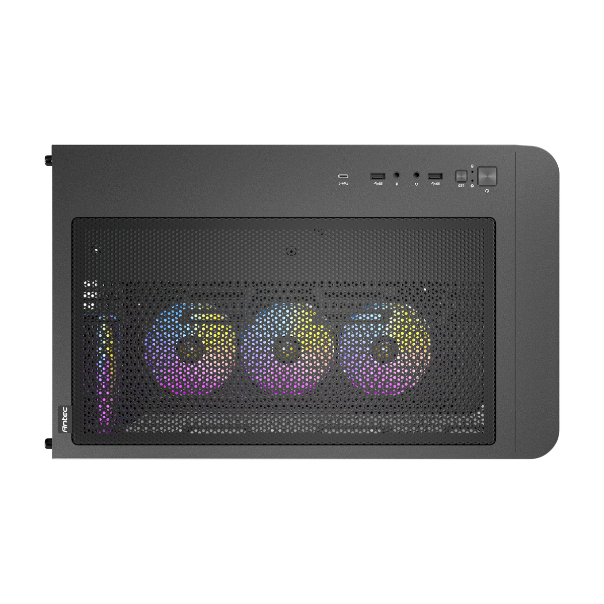 Image 7 for Antec C5 CURVED ARGB ATX | Micro-ATX | ITX ARGB Dual Chamber Mid-Tower Gaming Chassis - Black