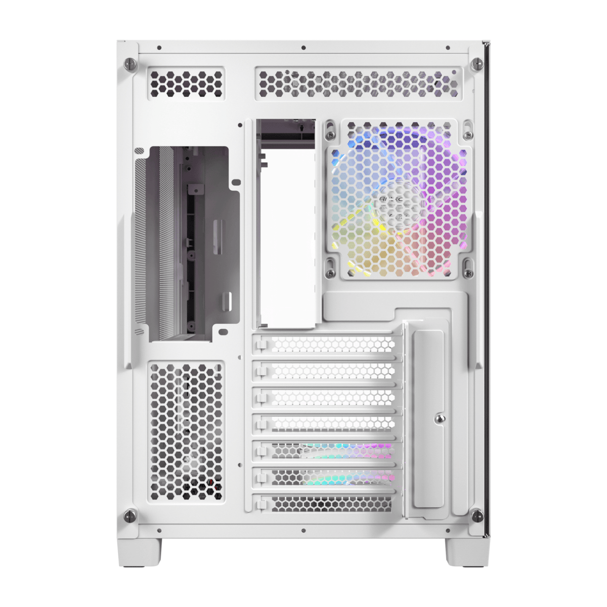 Image 5 for Antec C5 CURVED ARGB ATX | Micro-ATX | ITX ARGB Dual Chamber Mid-Tower Gaming Chassis - White