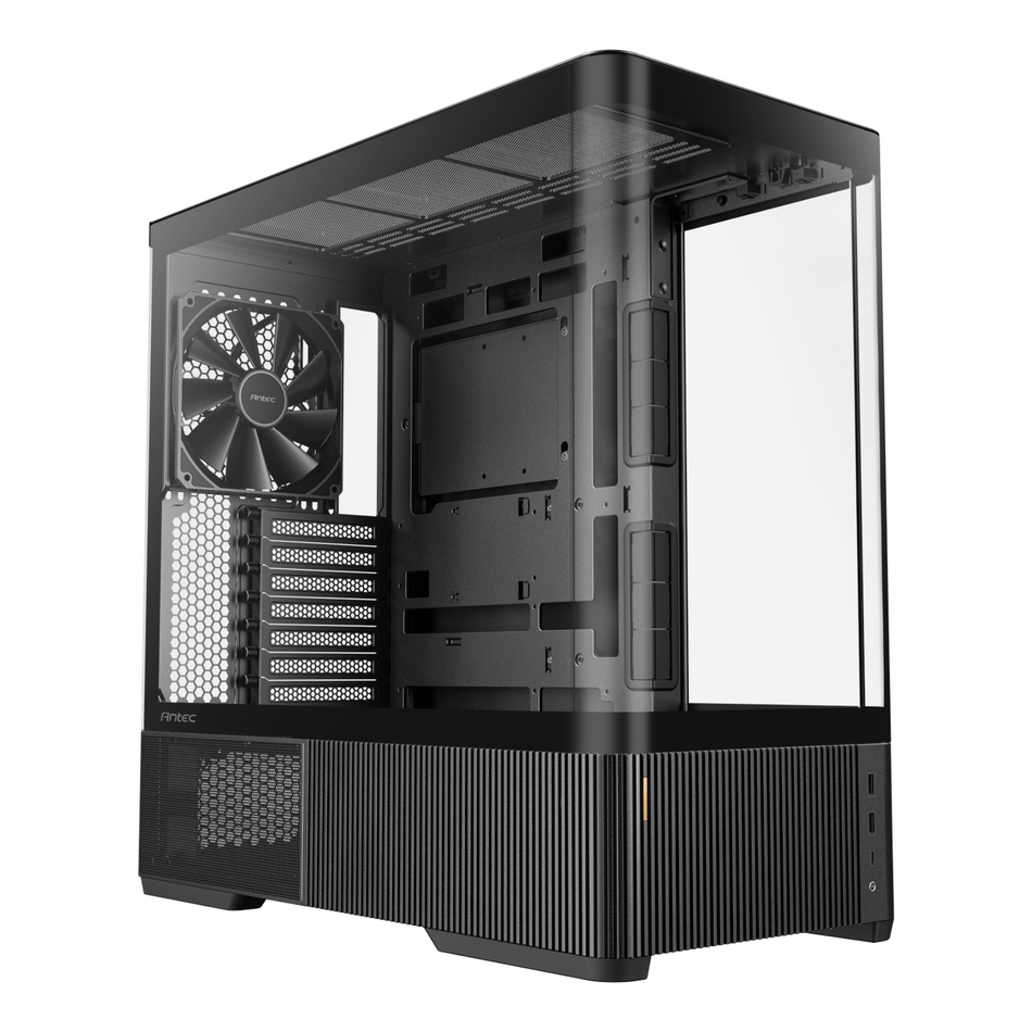 Image 1 for Antec C6 CURVED AIR ATX | Micro-ATX | ITX Mid-Tower Gaming Chassis - Black