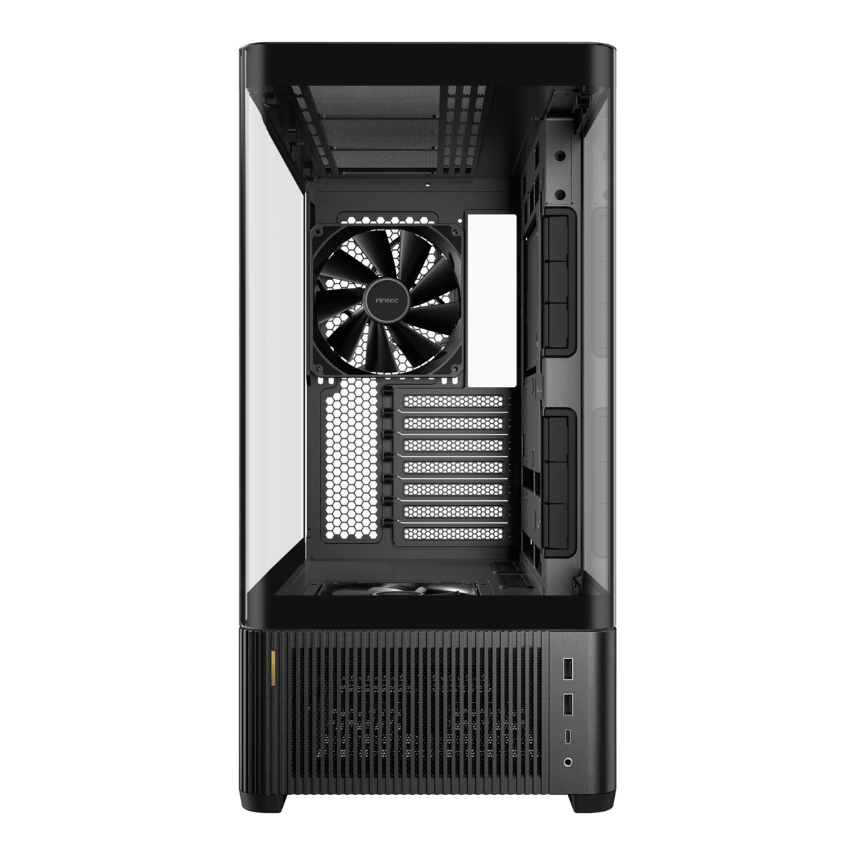 Image 2 for Antec C6 CURVED AIR ATX | Micro-ATX | ITX Mid-Tower Gaming Chassis - Black