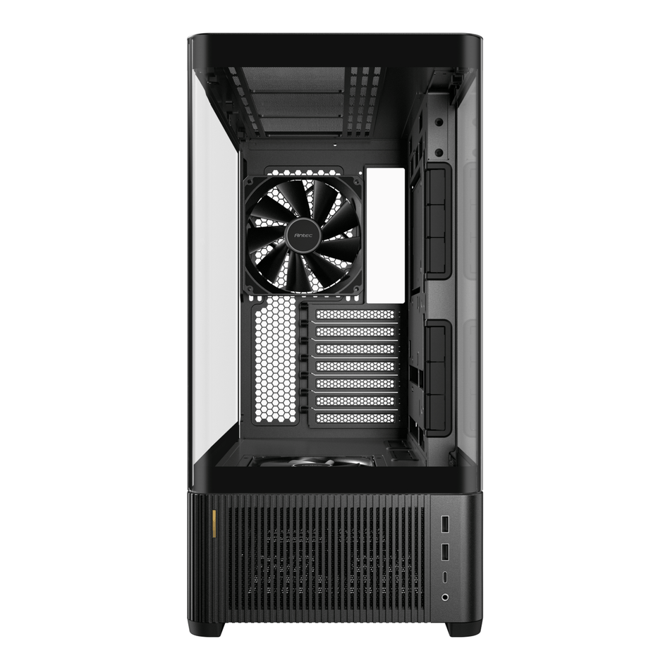 Image 2 for Antec C6 CURVED AIR ATX | Micro-ATX | ITX Mid-Tower Gaming Chassis - Black