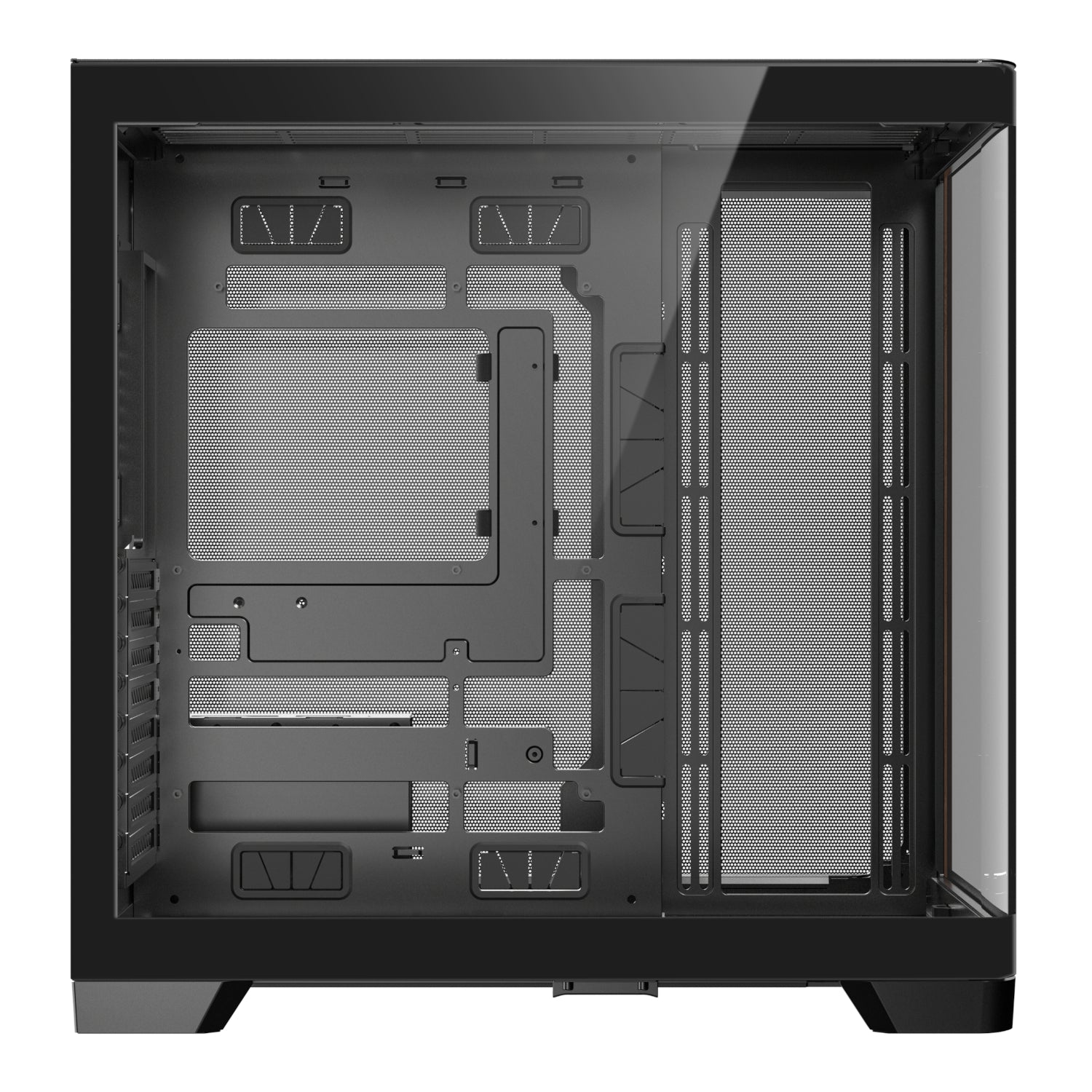 Image 4 for Antec C8 Curved Wood E-ATX | ATX | Micro-ATX | ITX Dual Chamber Gaming Chassis - Black