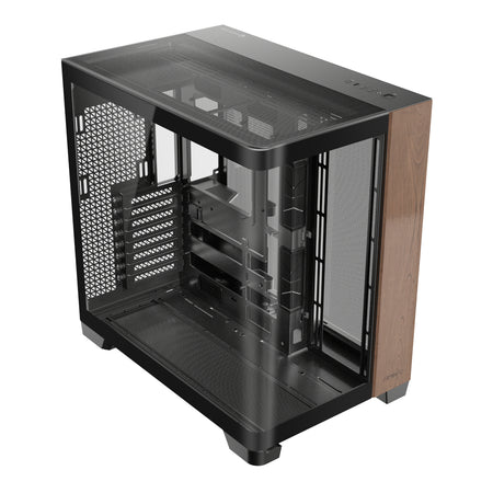 Image 5 for Antec C8 Curved Wood E-ATX | ATX | Micro-ATX | ITX Dual Chamber Gaming Chassis - Black