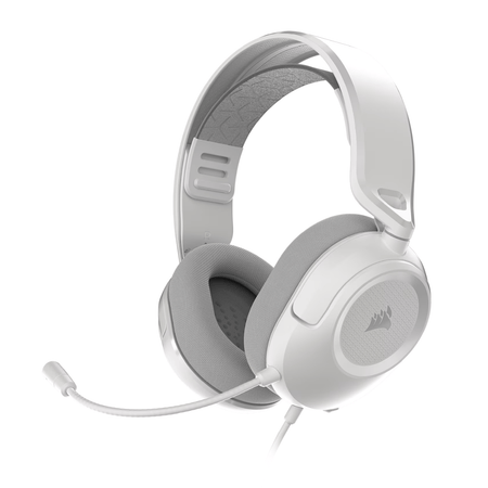 Image 1 for Corsair HS35 v3 Wired Gaming Headset - White