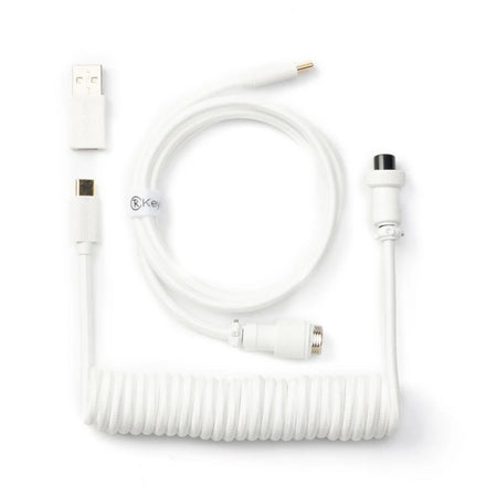 Image 2 for Keychron Coiled Aviator White Cable