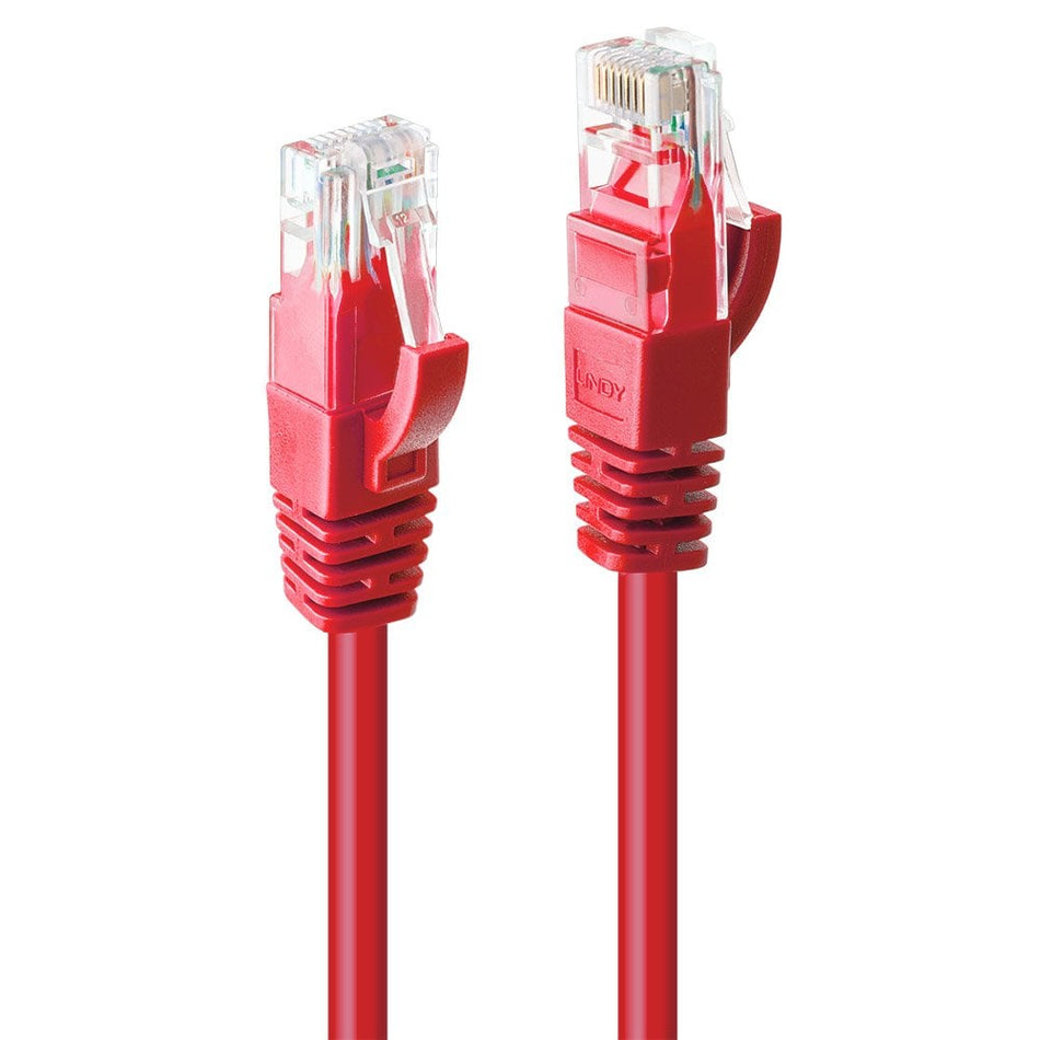 RCT CAT6 Ethernet Patch Cable - 2m Red