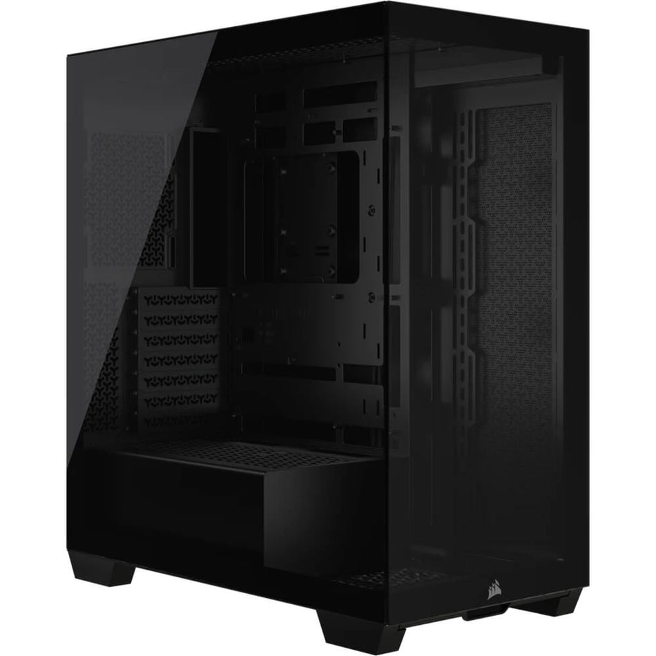 Corsair 3500X Tempered Glass Mid-Tower PC Case - Black