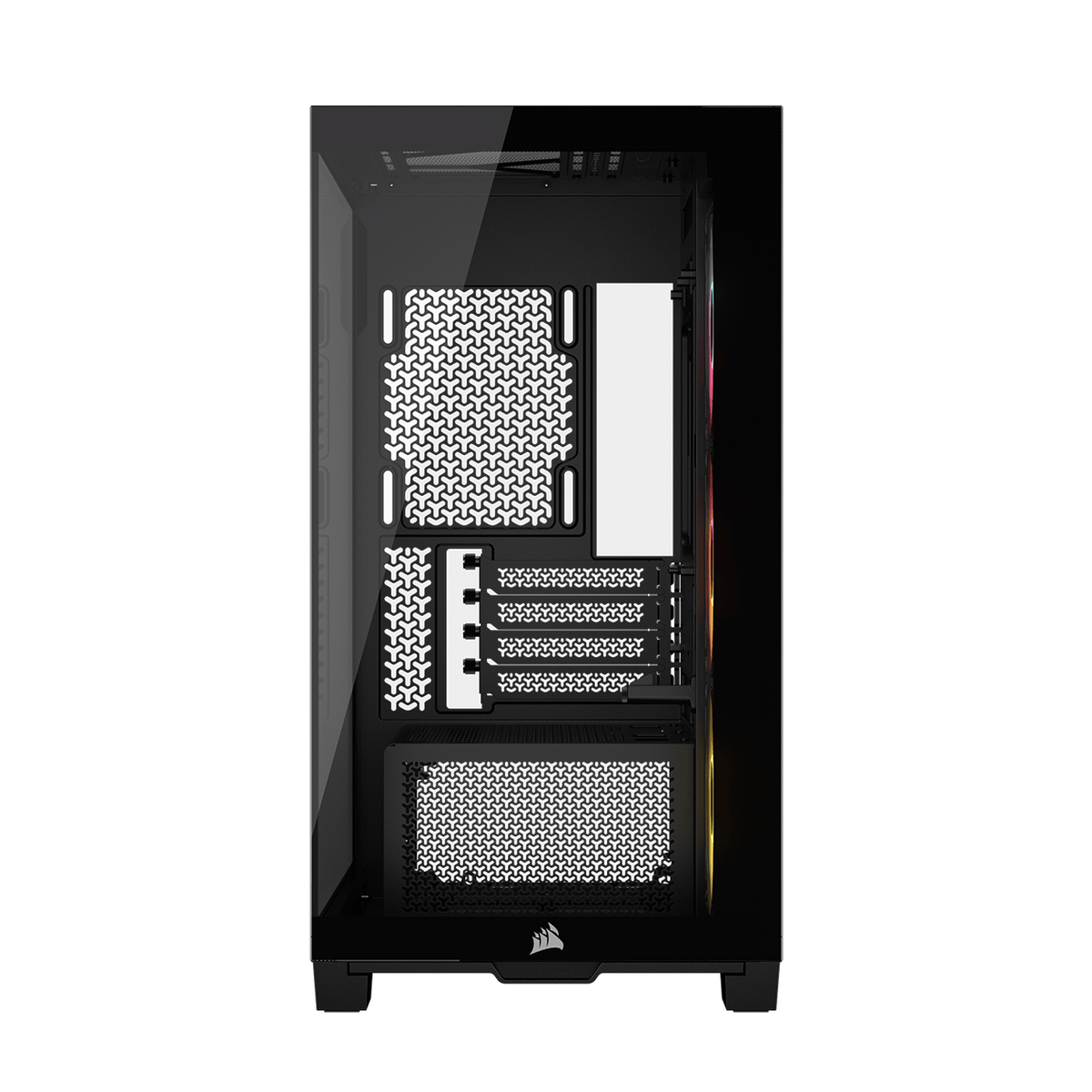 Image 2 for Corsair 2800X RS-R ARGB Micro-ATX PC Case - Black