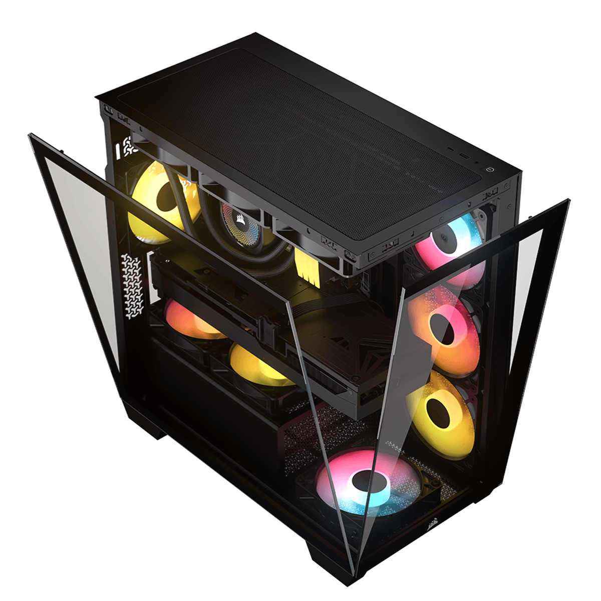 Image 4 for Corsair 2800X RS-R ARGB Micro-ATX PC Case - Black