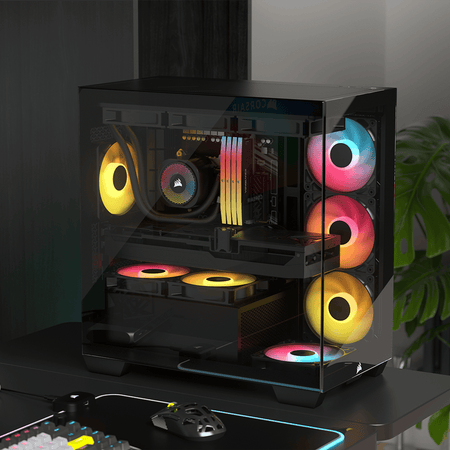 Image 6 for Corsair 2800X RS-R ARGB Micro-ATX PC Case - Black