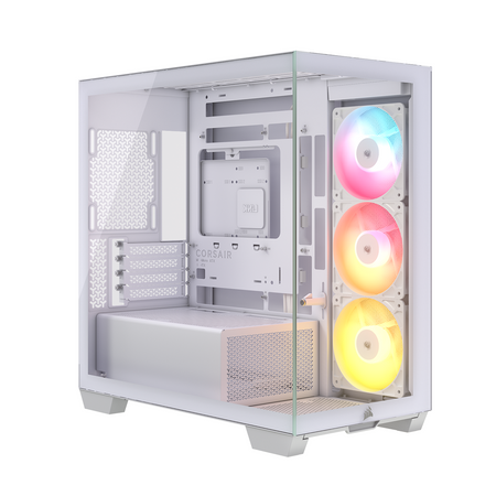 Image 1 for Corsair 2800X RS-R ARGB Micro-ATX PC Case – White
