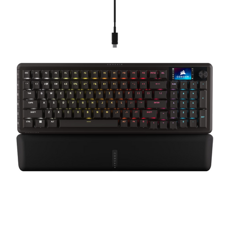 Image 1 for Corsair VANGUARD 96 Mechanical Gaming Keyboard, CORSAIR MLX Plasma - Black