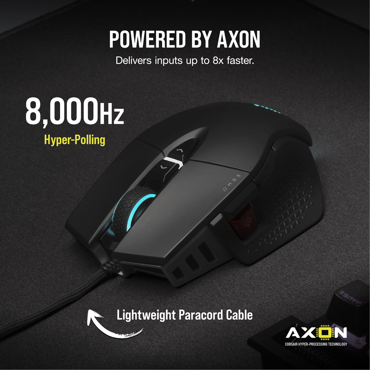 Image 4 for Corsair M65 RGB ULTRA Tunable FPS 26000 DPI Gaming Mouse - Black