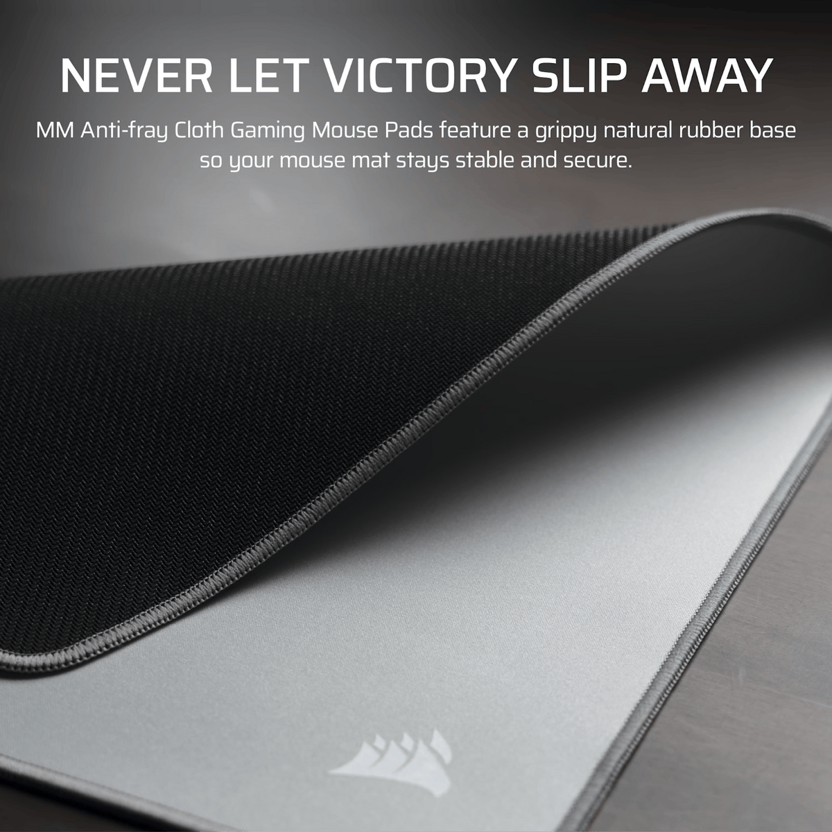 Image 4 for Corsair MM Anti-fray Cloth Gaming Mouse Pad XL - Gray