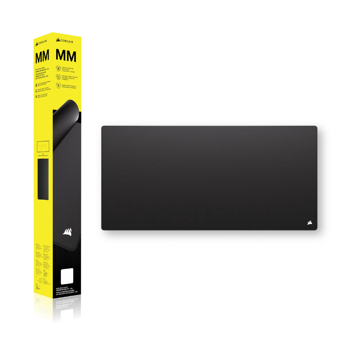 Image 6 for Corsair MM Anti-fray Cloth Gaming Mouse Pad 3XL - Black