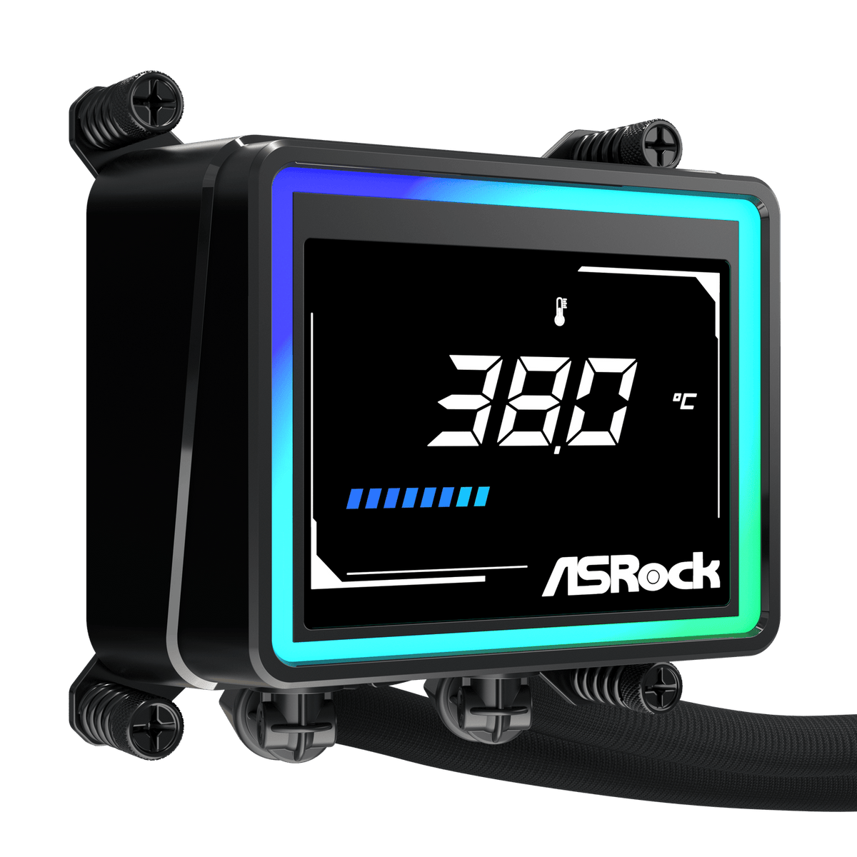 Image 3 for ASRock Challenger 360 Digital AIO Liquid Cooler - Black
