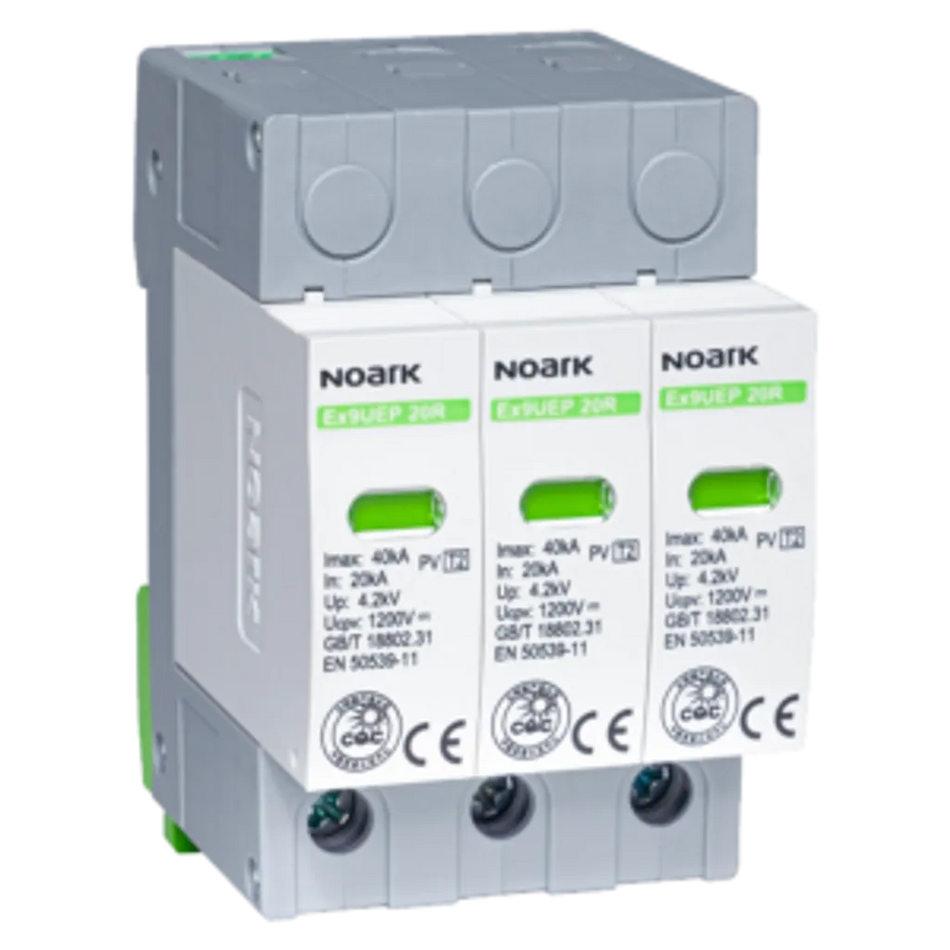 CHINT Solar PV DC Surge Arrester 20kA 3P 1500V - 3 Phase