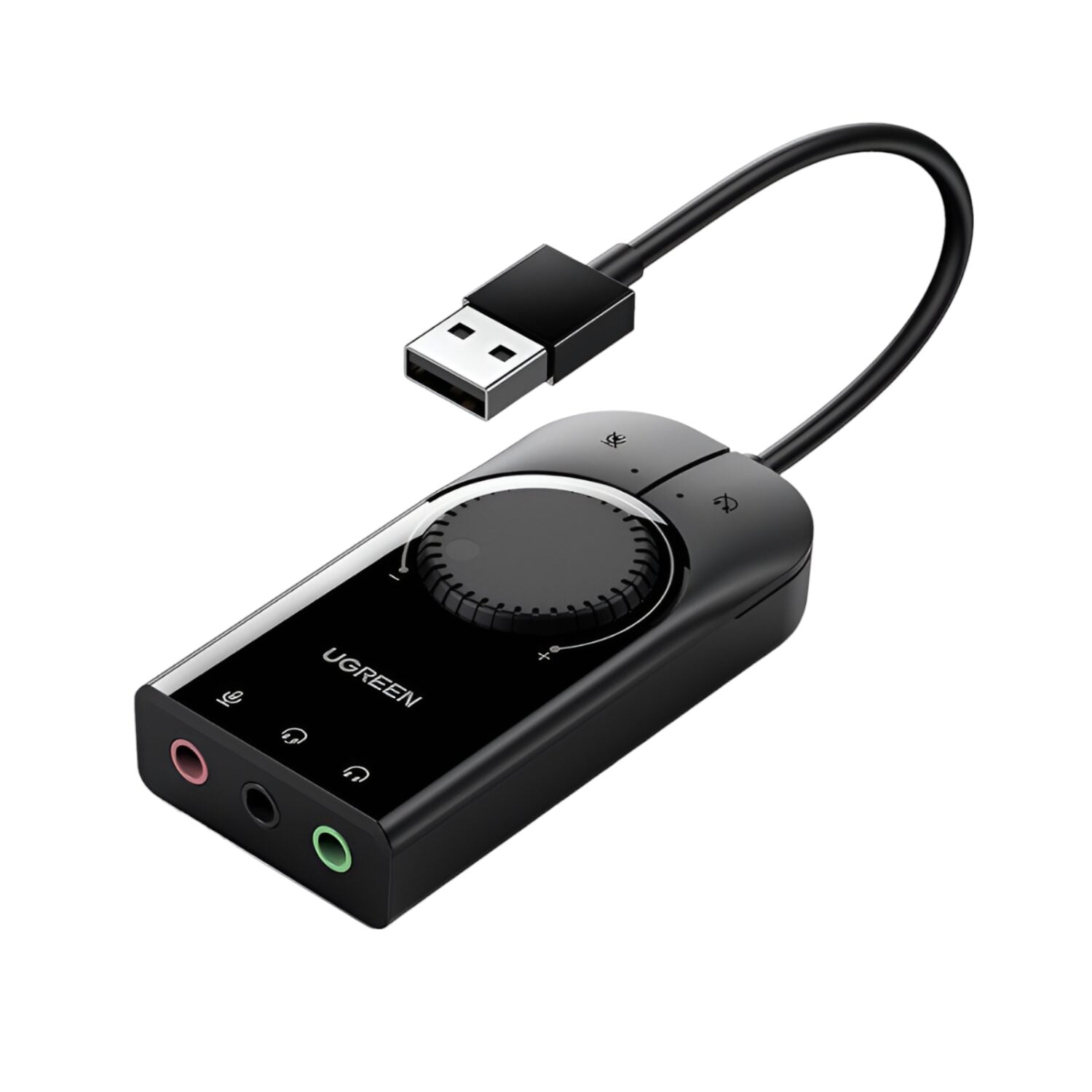 Image 2 for UGREEN CM129-40964 USB-A to 3.5mm External Stereo Sound Adapter - Black