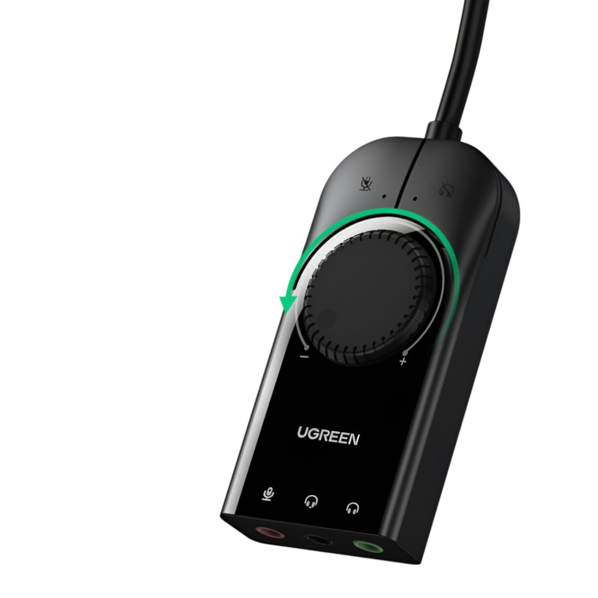 Image 3 for UGREEN CM129-40964 USB-A to 3.5mm External Stereo Sound Adapter - Black