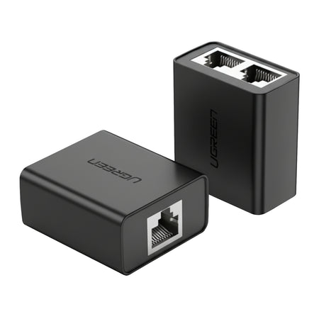 Image 1 for UGREEN RJ45 Splitter Adapter 2 Pack (Black)