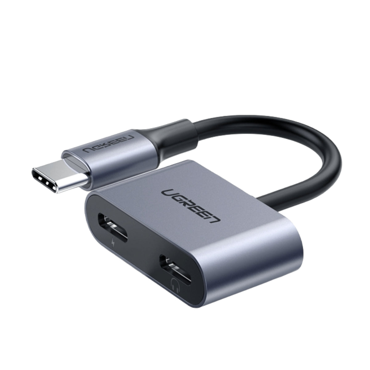 Image 1 for UGREEN USB Type-C Dual Audio and Charging Adapter (15W PD, 2-in-1 Splitter)