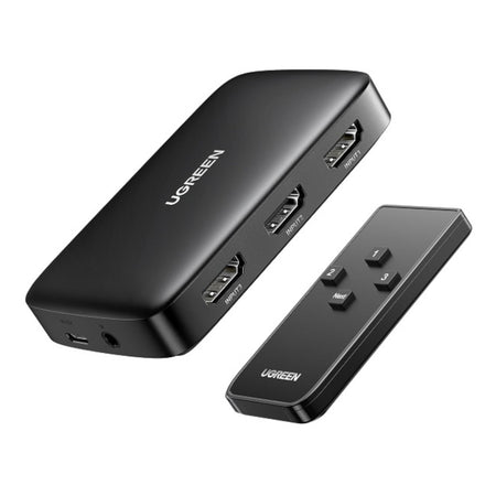 Image 1 for UGREEN CM332 3-in-1 HDMI 1.4 Switch 4K