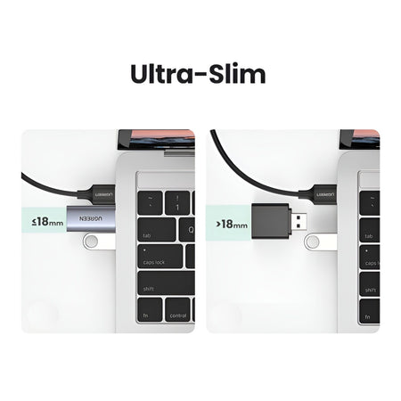 Image 4 for UGREEN CM383-80864 USB-A to 3.5mm Audio Jack External Sound Adapter - Silver