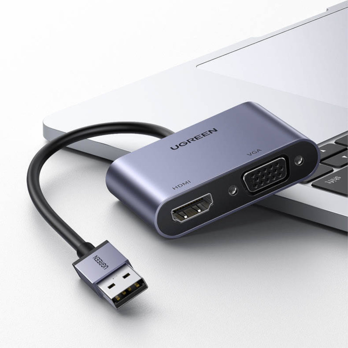 Image 4 for UGREEN CM449 USB-A to HDMI + VGA 1080P Display Adapter