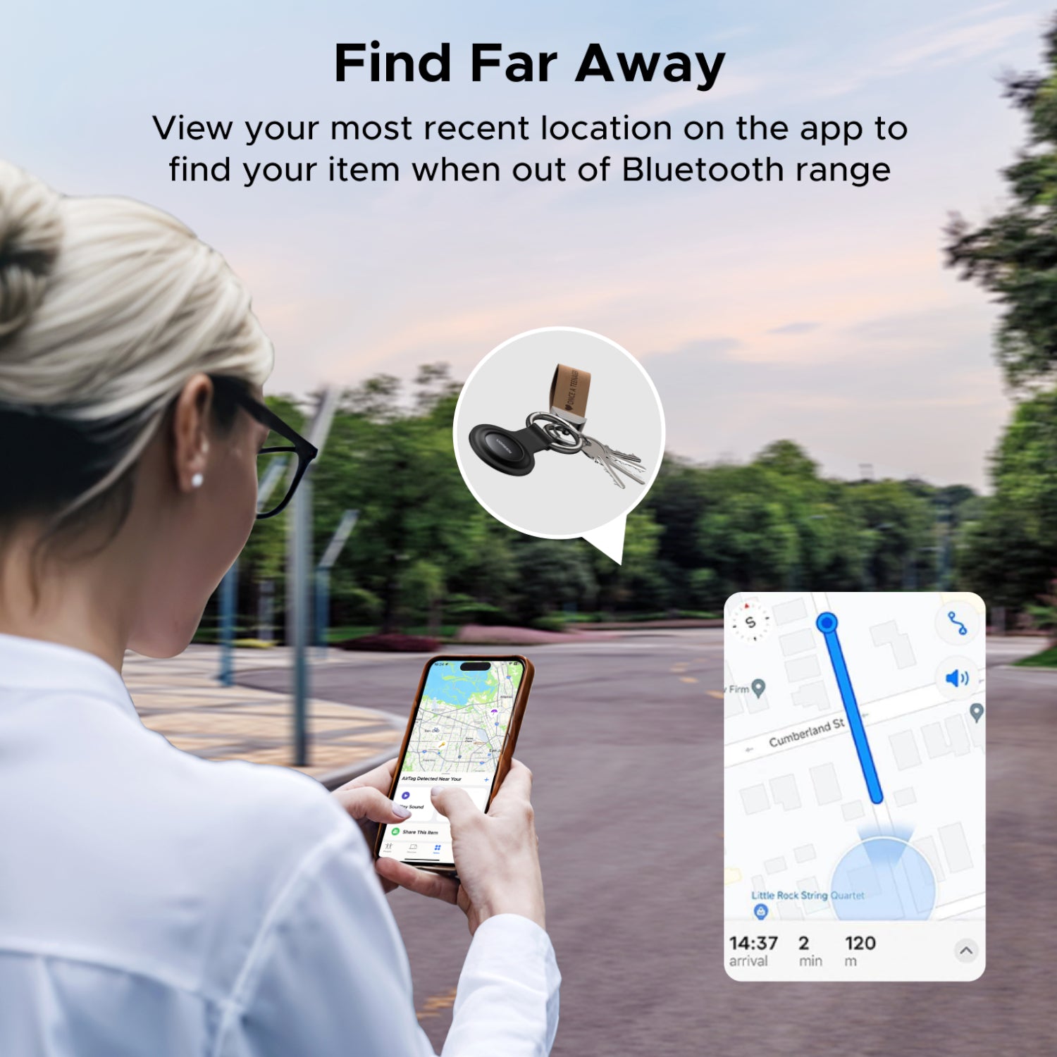 Image 5 for UGREEN FineTrack Mini Smart Finder for Apple Devices