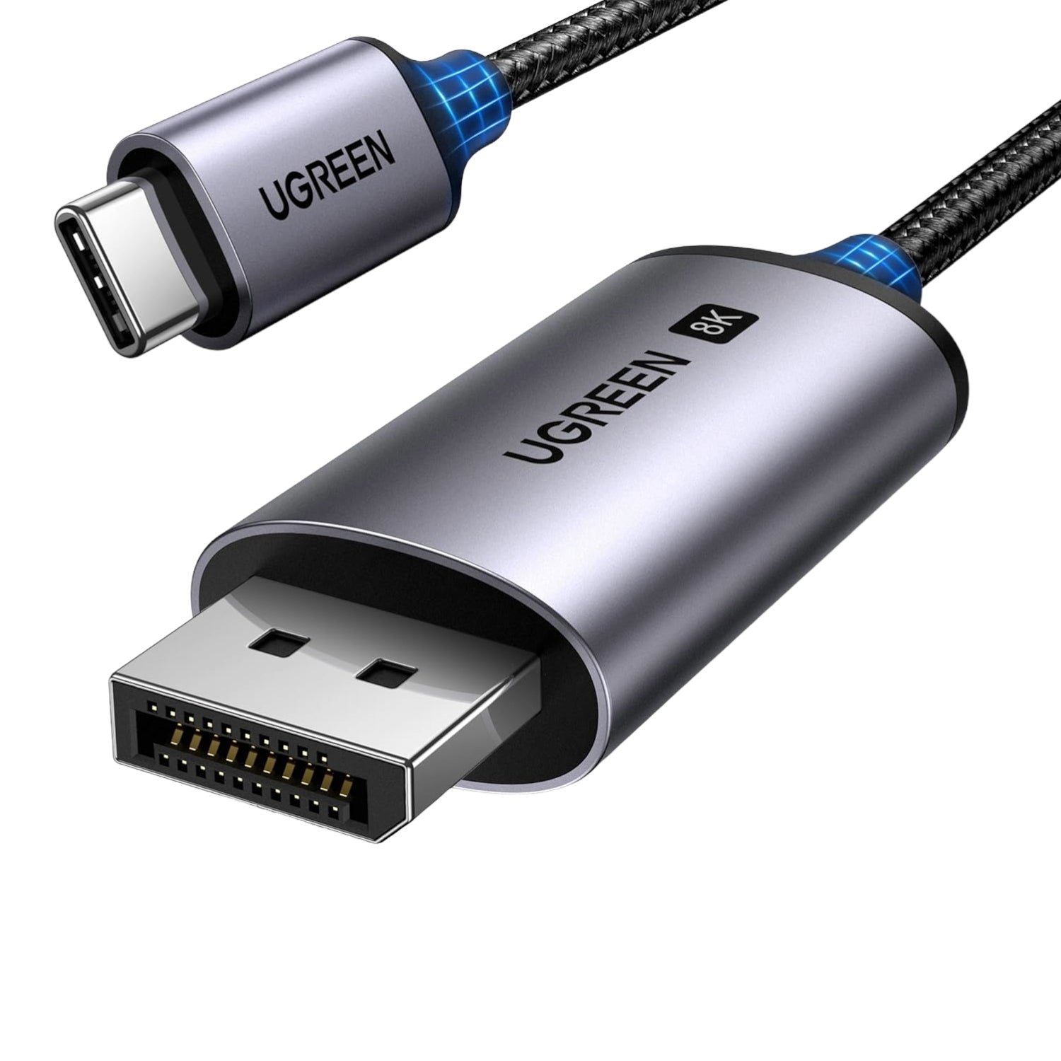 Image 1 for UGREEN USB Type-C to DisplayPort 1.4 Cable 1m