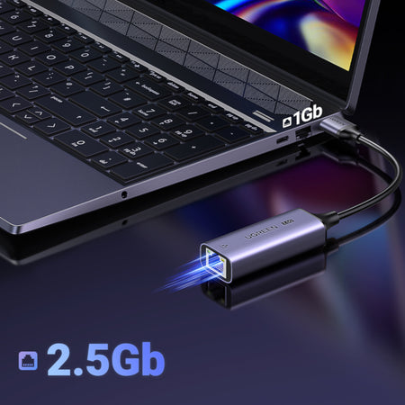 Image 3 for UGREEN USB-A 3.2 Gen 1 to 2.5G Ethernet Adapter