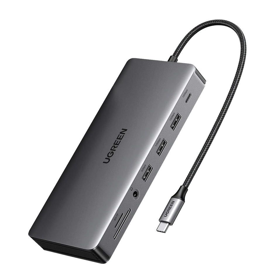 Image 1 for UGREEN CM681 Revodok Pro 13-in-1 USB Type-C HDMI and DisplayPort Docking Station
