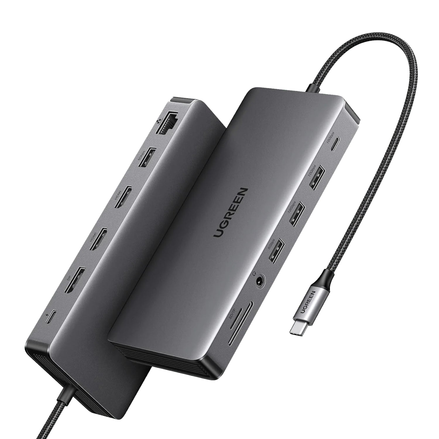 Image 2 for UGREEN CM681 Revodok Pro 13-in-1 USB Type-C HDMI and DisplayPort Docking Station