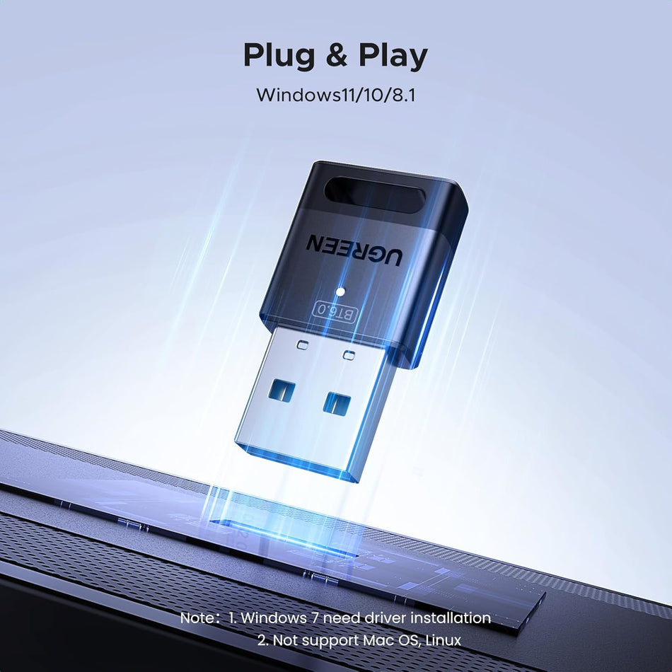 Image 2 for UGREEN Bluetooth 6.0 USB Adapter