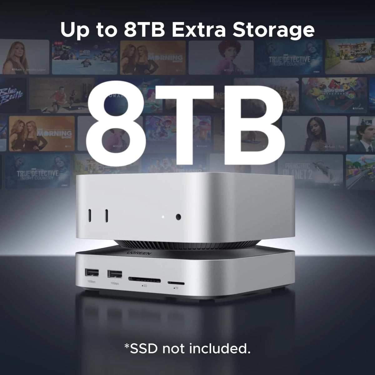 Image 5 for UGREEN Mac mini M4 11-in-1 Dock with SSD Enclosure
