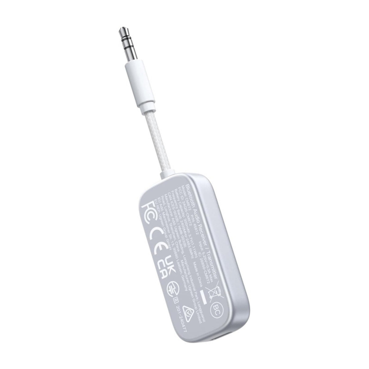Image 3 for UGREEN 3.5mm Bluetooth 5.4 Audio Receiver/Transmitter - White