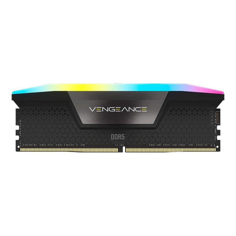 CORSAIR VENGEANCE RGB DDR5 8GB (1 x 8GB) DDR5 5200 CL40-40-40-77 1.25V Intel XMP - BLACK