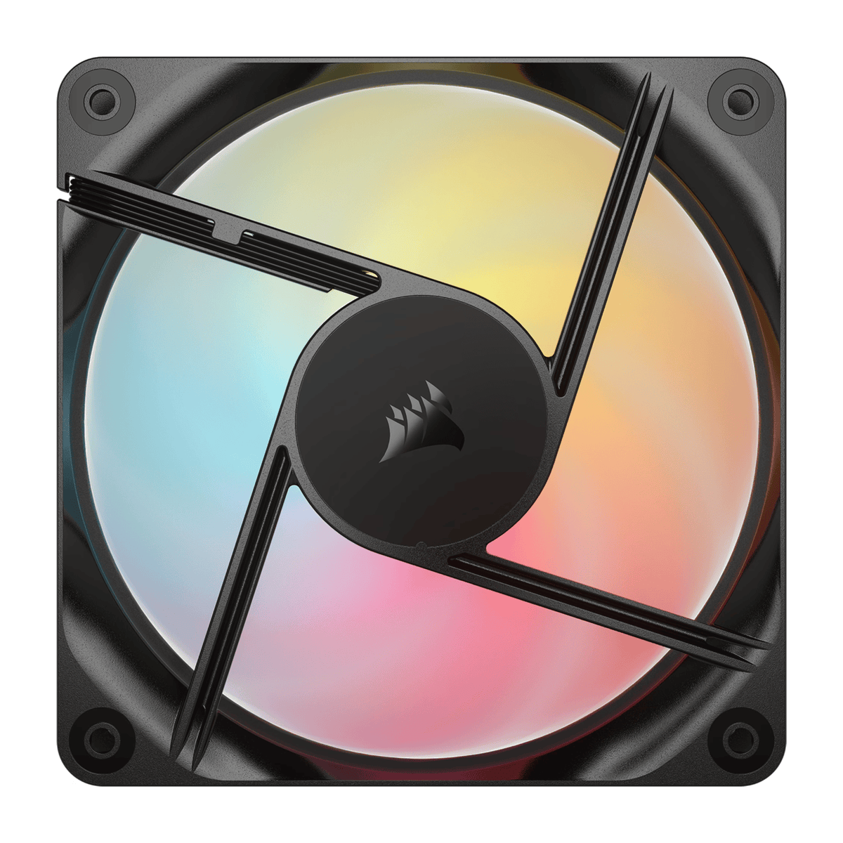 Image 3 for Corsair RS120-R ARGB 120mm PWM Reverse Fans Triple Pack - Black