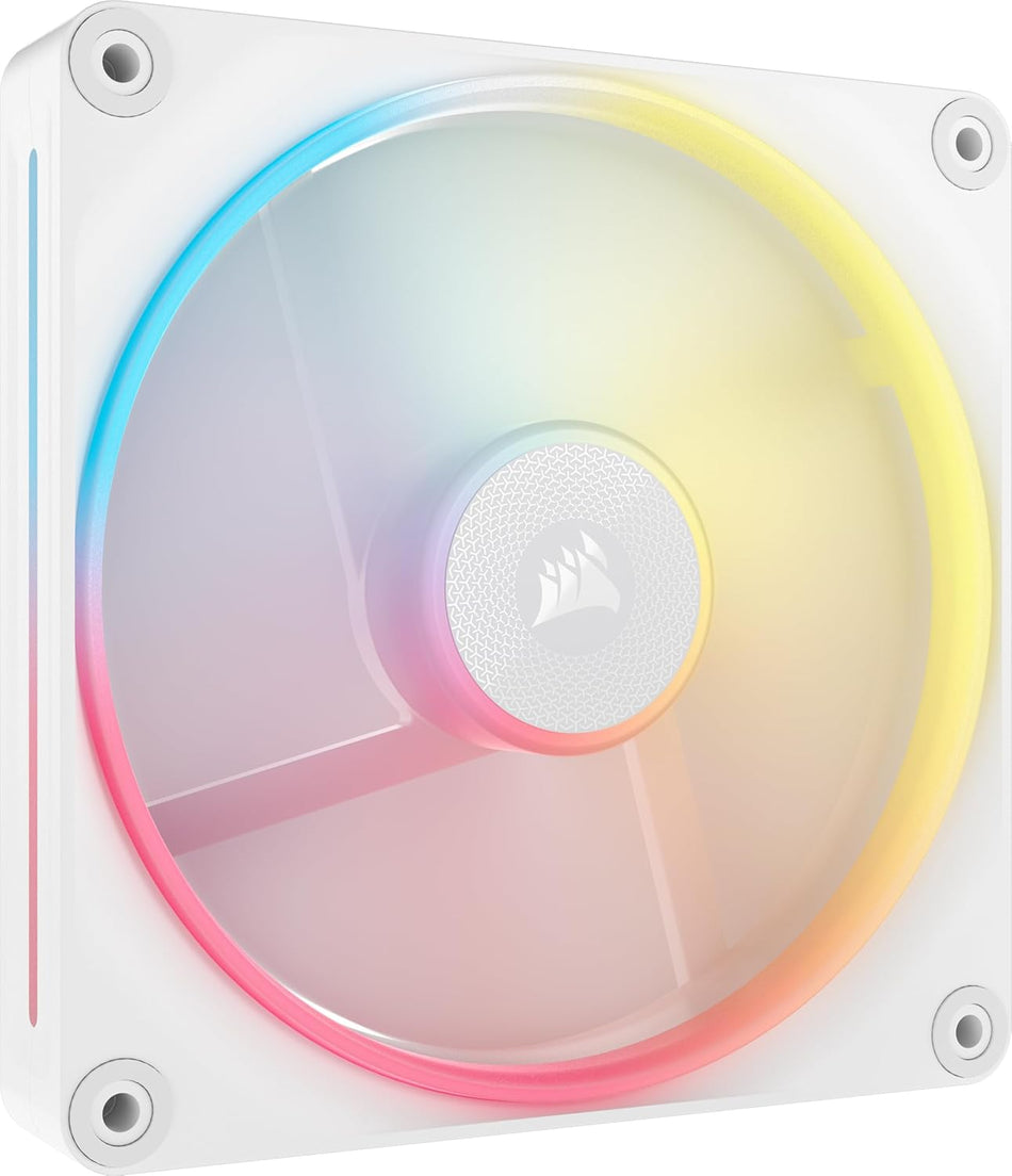 CORSAIR LX-R RGB Series Single Fan 140mm White