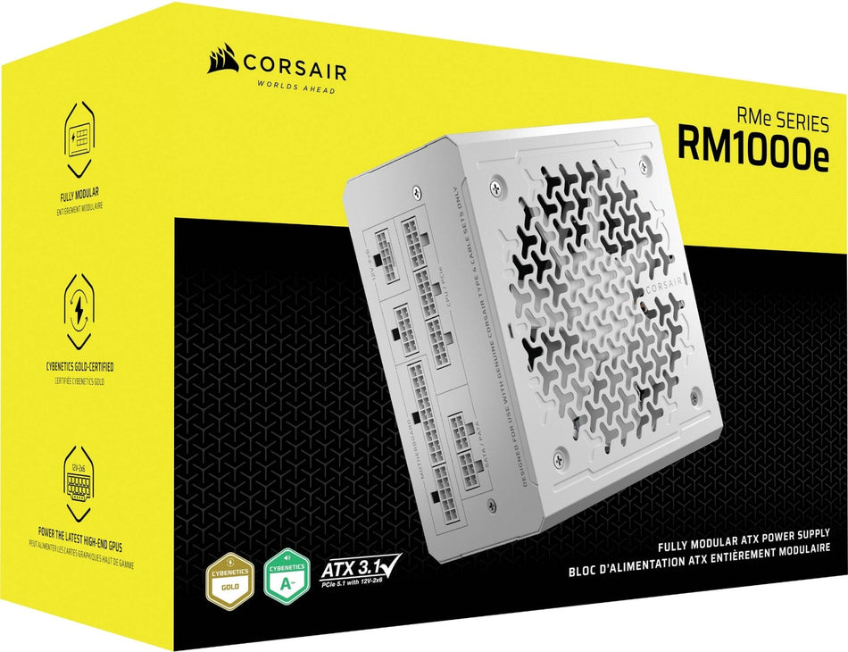 Corsair RM1000e White 1000W 80 PLUS Gold PSU