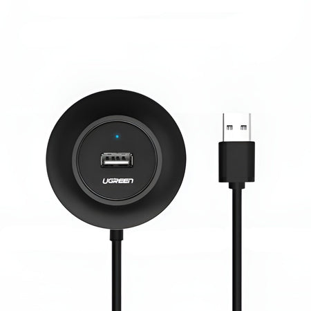 Image 2 for UGREEN 4-IN 1 USB 2.0 Hub (20777) - Black