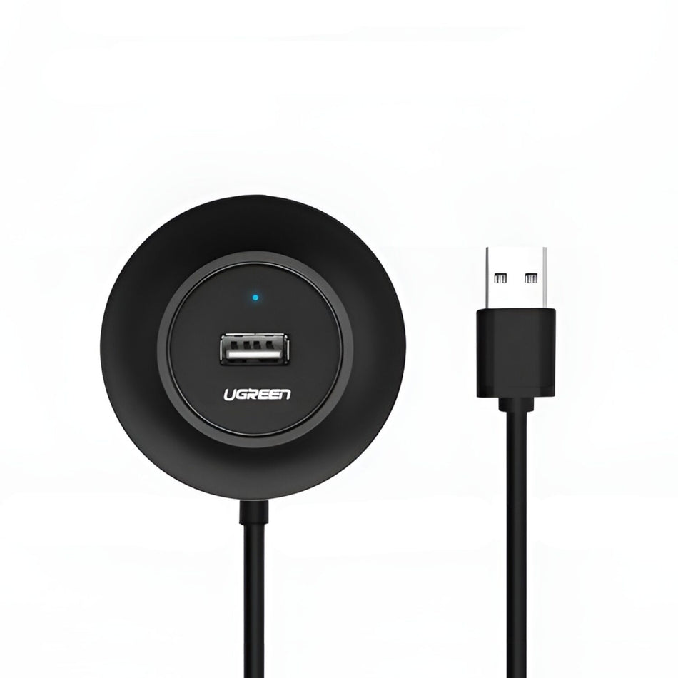 Image 2 for UGREEN 4-IN 1 USB 2.0 Hub (20777) - Black