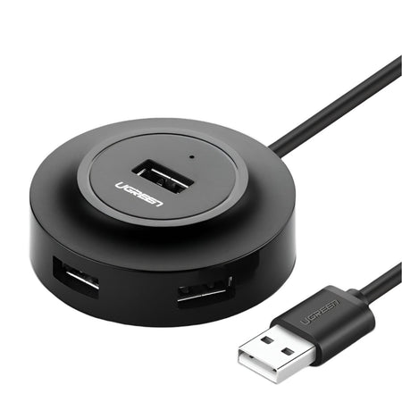 Image 1 for UGREEN 4-IN 1 USB 2.0 Hub (20777) - Black